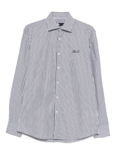 Karl Lagerfeld - Striped Logo Shirt