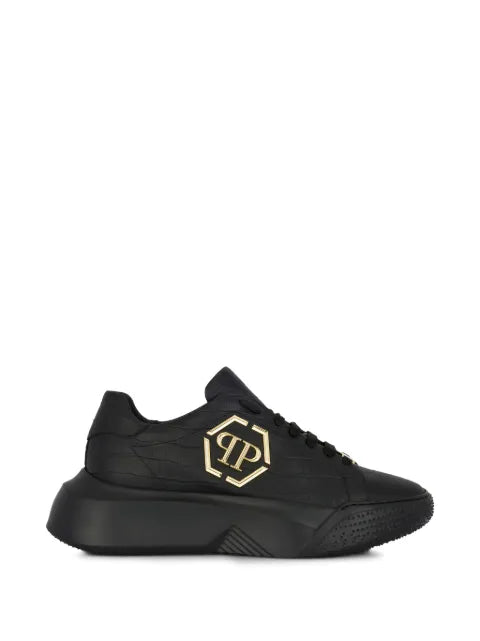 Philipp Plein - Crocco Godzilla Runner Sneakers