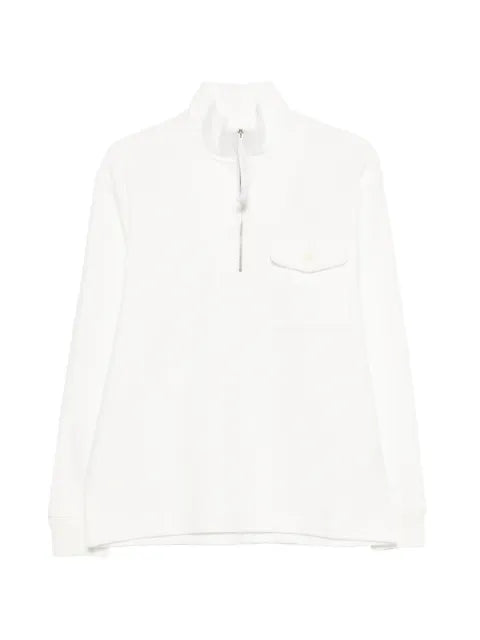 C.P. Company - Haf-Zip Chest-Pocket Sweatshirt