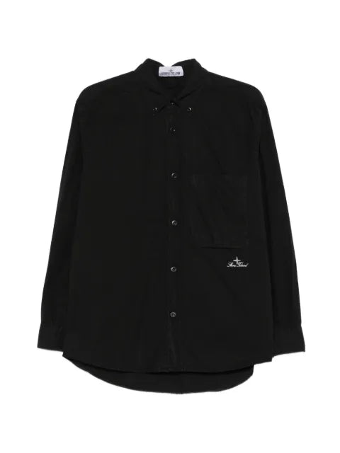 Stone Island - 1100027 Organic Cotton Tela 'Paracadute' Overshirt