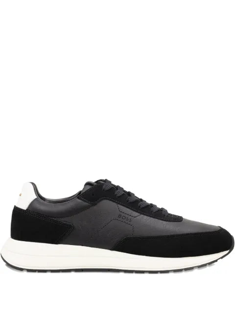 BOSS - Panelled Leather Sneakers