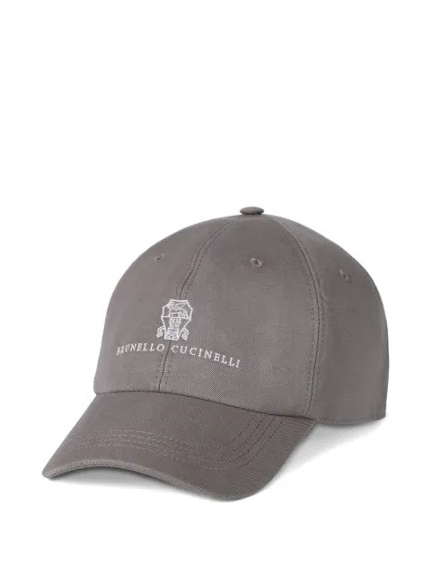 Brunello Cucinelli - Garment-Dyed Embroidered Logo Baseball Cap