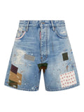 DSQUARED2 - Medium Wash Boxers Shorts