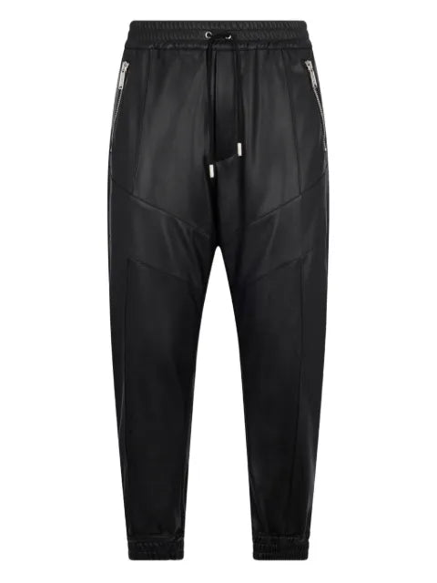DSQUARED2 - Faux Leather Jogging Pants