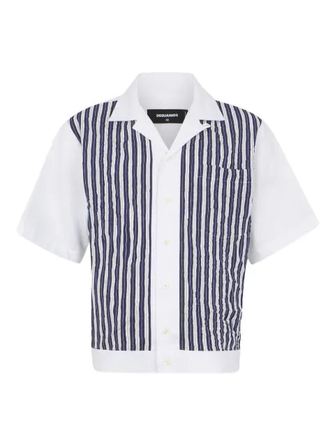 DSQUARED2 - Crinckled Bowling Shirt