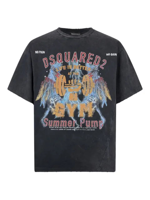 DSQUARED2 - Rock Wash Iron Fit T-Shirt
