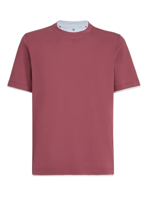 Brunello Cucinelli - Faux-Layering Crew-Neck T-Shirt