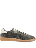 DSQUARED2 - Cracked Leather Dsquared2 Rebels Sneakers