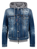 DSQUARED2 - Medium Ripped Wash Over Jeans Jacket