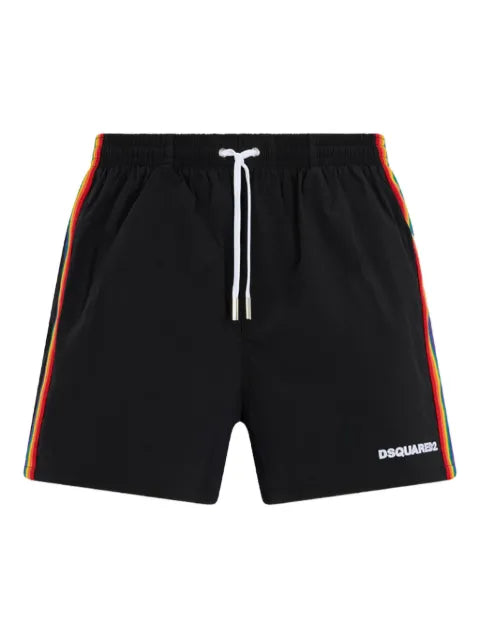 DSQUARED2 - Be Proud Midi Swim Boxer Shorts