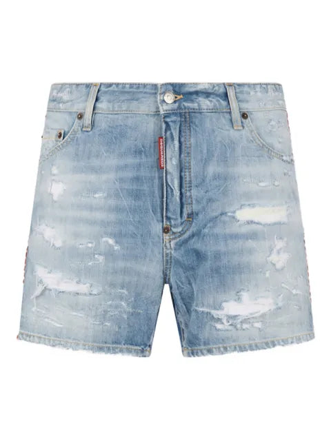 DSQUARED2 - Be Proud Wash Bro Shorts