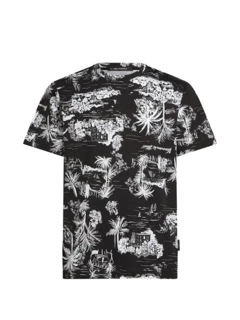 Karl Lagerfeld - Villa La Vigie Print T-Shirt