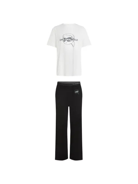 Karl Lagerfeld - Ikon-Print Pyjamas