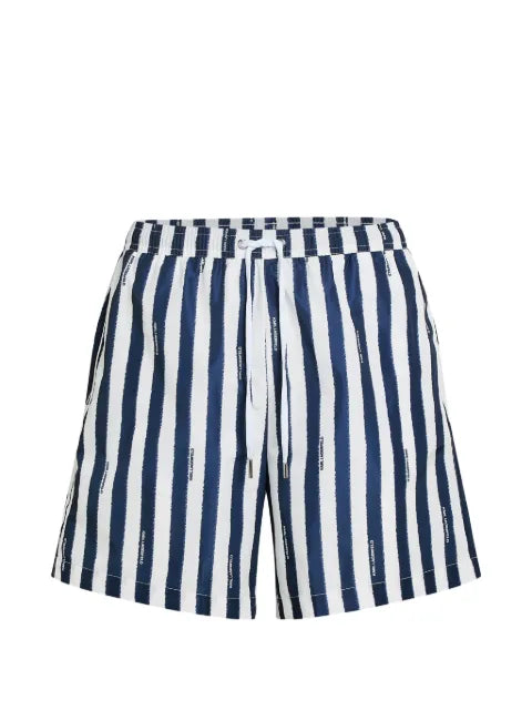 Karl Lagerfeld - Striped Swim Shorts