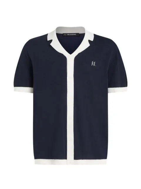 Karl Lagerfeld - Buttoned Resort Polo Shirt