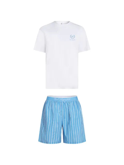 Karl Lagerfeld - Striped Shorts Pajama