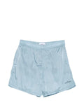 Stone Island - B100002 Water Reactive Faded Camo Shiny Nylon Shorts