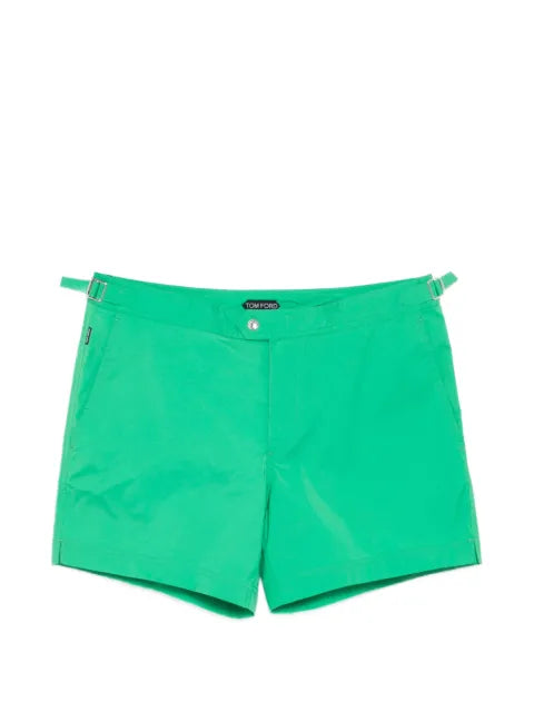 TOM FORD - Buckled Swim Shorts
