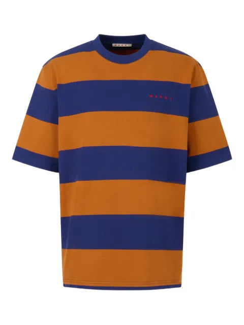 Marni - Two-Tone Maxi Striped T-Shirt