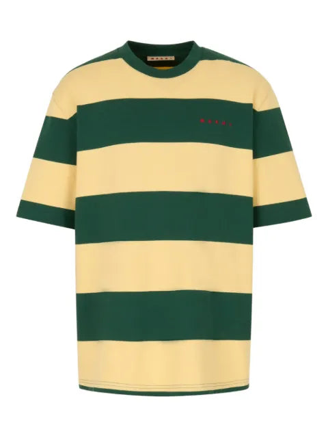 Marni - Maxi-Stripe Cotton T-Shirt