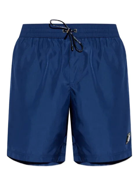 Dolce & Gabbana - Logo-Plaque Swim Shorts