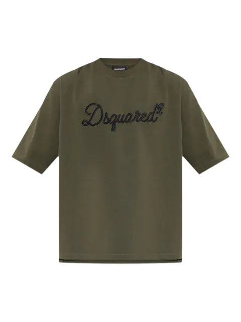 DSQUARED2 - Logo-Embroidered Loose-Fit T-Shirt