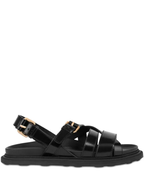 Moschino - Brushed Calfskin Sandals