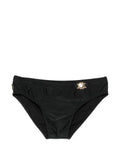 Moschino - Smiley-Plaque Swim Trunks