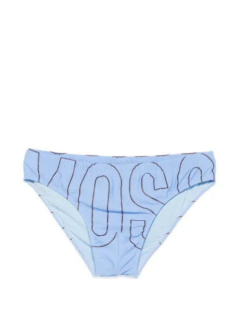 Moschino - Logo-Print Swim Trunks