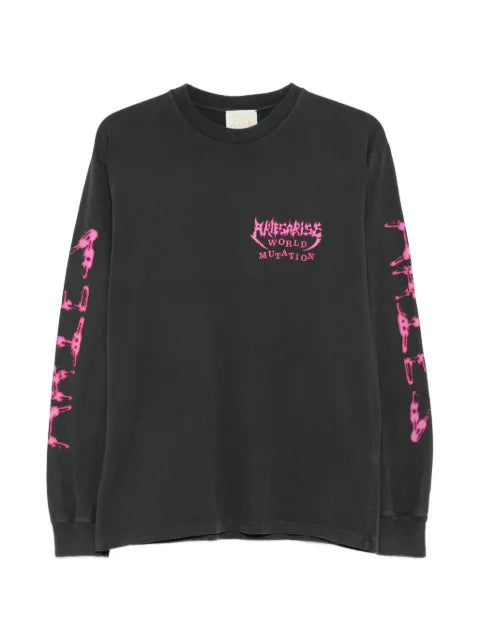 Aries - Faded World Mutate Long-Sleeve T-Shirt