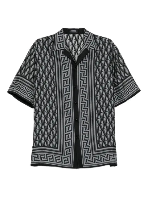 Versace - V-Greca Printed Shirt