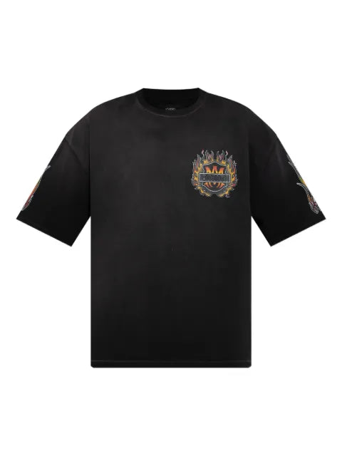 AMIRI - Flame-Graphic T-Shirt