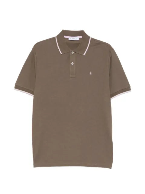 Manuel Ritz - Contrasting Piquet Polo Shirt