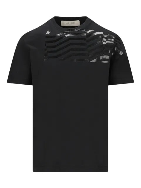 Golden Goose - Tone-On-Tone Print T-Shirt
