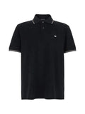 Emporio Armani - Embroidered Trim Polo Shirt