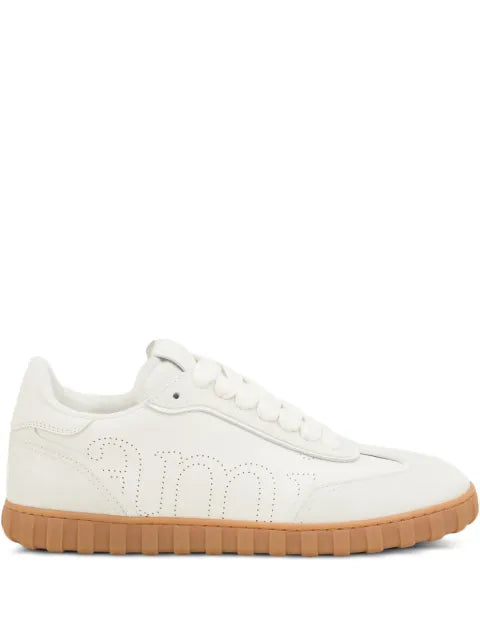 AMI Paris - Cowhide Leather Step Sneakers