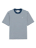 AMI Paris - Cotton Boxy Fit Mariniere Ami De Coeur T-Shirt