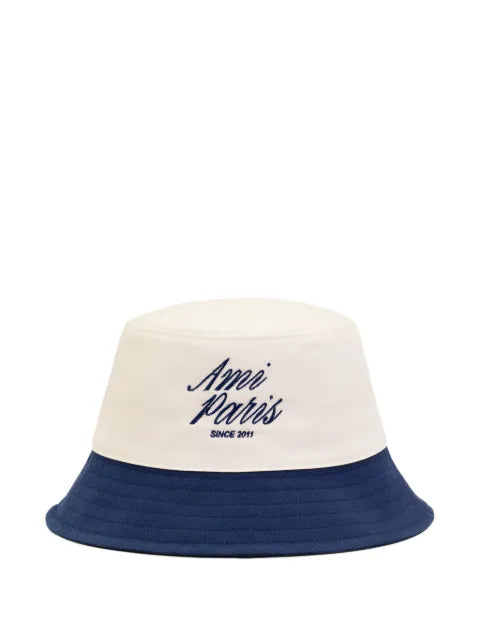 AMI Paris - Embroidered Bucket Hat