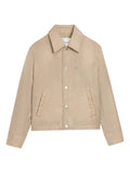 AMI Paris - Nylon Ami De Coeur Stud Buttoned Jacket