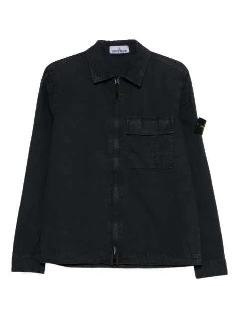 Stone Island - 1200008 Brushed Organic Cotton Canvas Old-Effect