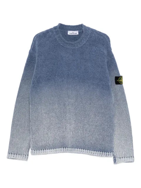 Stone Island - Ombre-Effect Crew-Neck Sweater