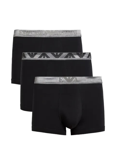 Emporio Armani - Logo-Waistband Boxers (Set Of Three)