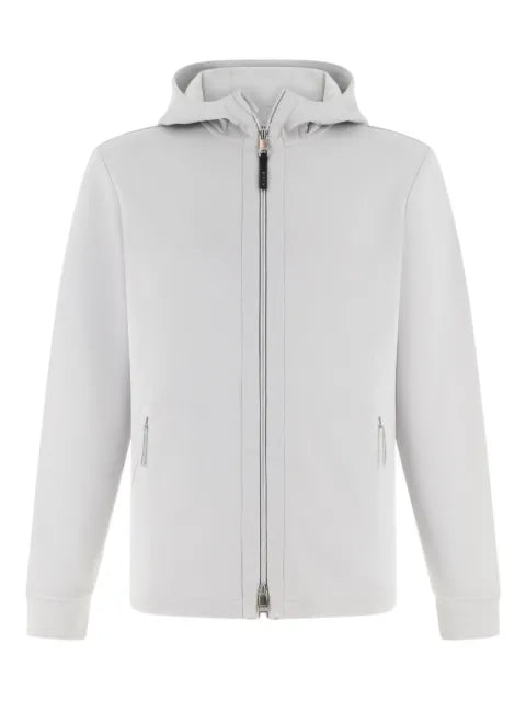Boggi Milano - Lightweight Zipped Scuba Hoodie
