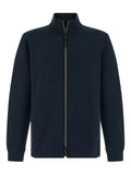 Boggi Milano - Full-Zip Hoodie In Lightweight Cotton Blend Scuba