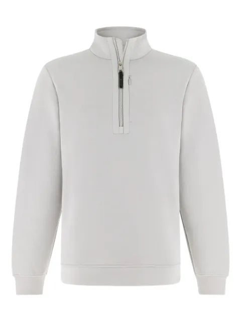 Boggi Milano - Half Zip Mock Neck Sweatshirt