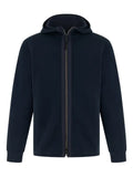 Boggi Milano - Full-Zip Sweatshirt In Lightweight Cotton Blend Scuba Piquã©