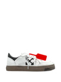Off-White - Vulcanized Low Leather Sneakers