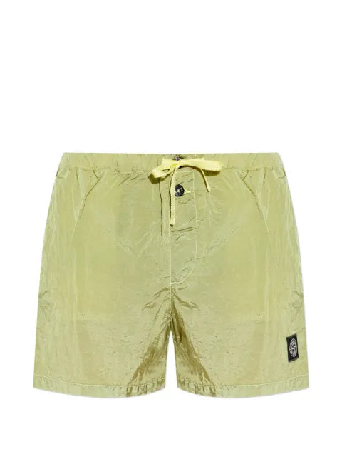 Stone Island - Logo-Patch Swim Shorts