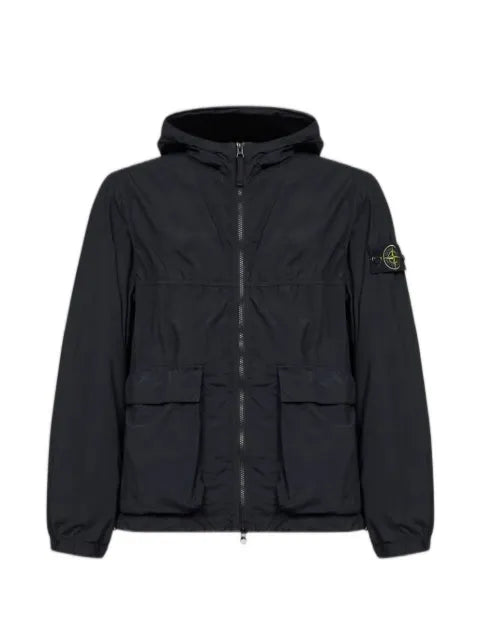 Stone Island - Hooded Patch-Pocket Jacket