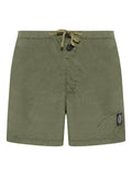 Stone Island - Drawstring Patch Shorts